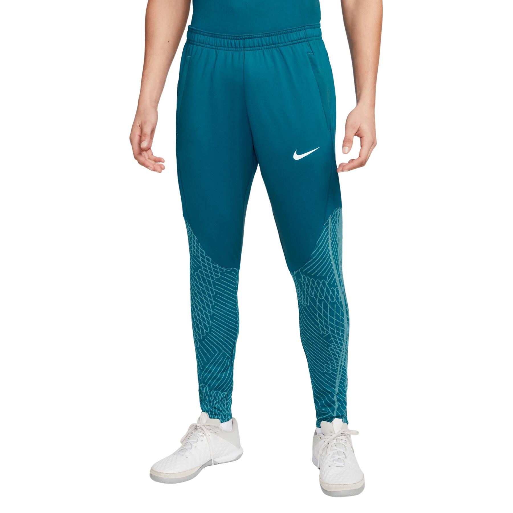 Nike Dri Fit Strike Blue Trackies Activewear Supply