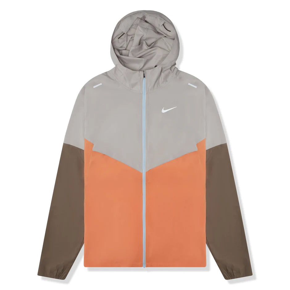 Nike Repel Packable Orange Brown Windrunner Jacket Activewear Supply