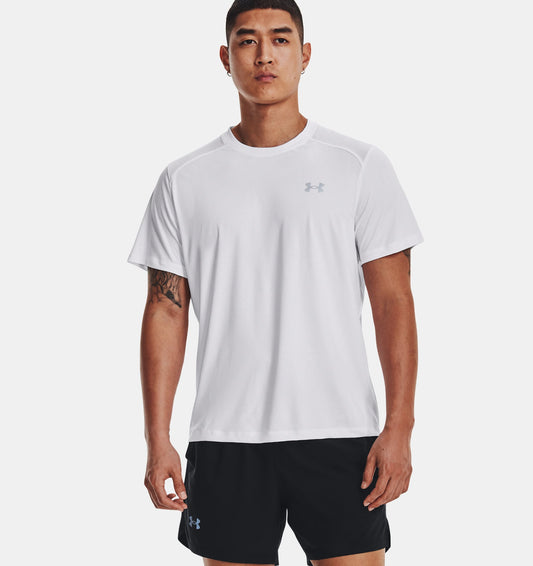 Under Armour UA Coolswitch Run SS T-Shirt 'White' Reflective