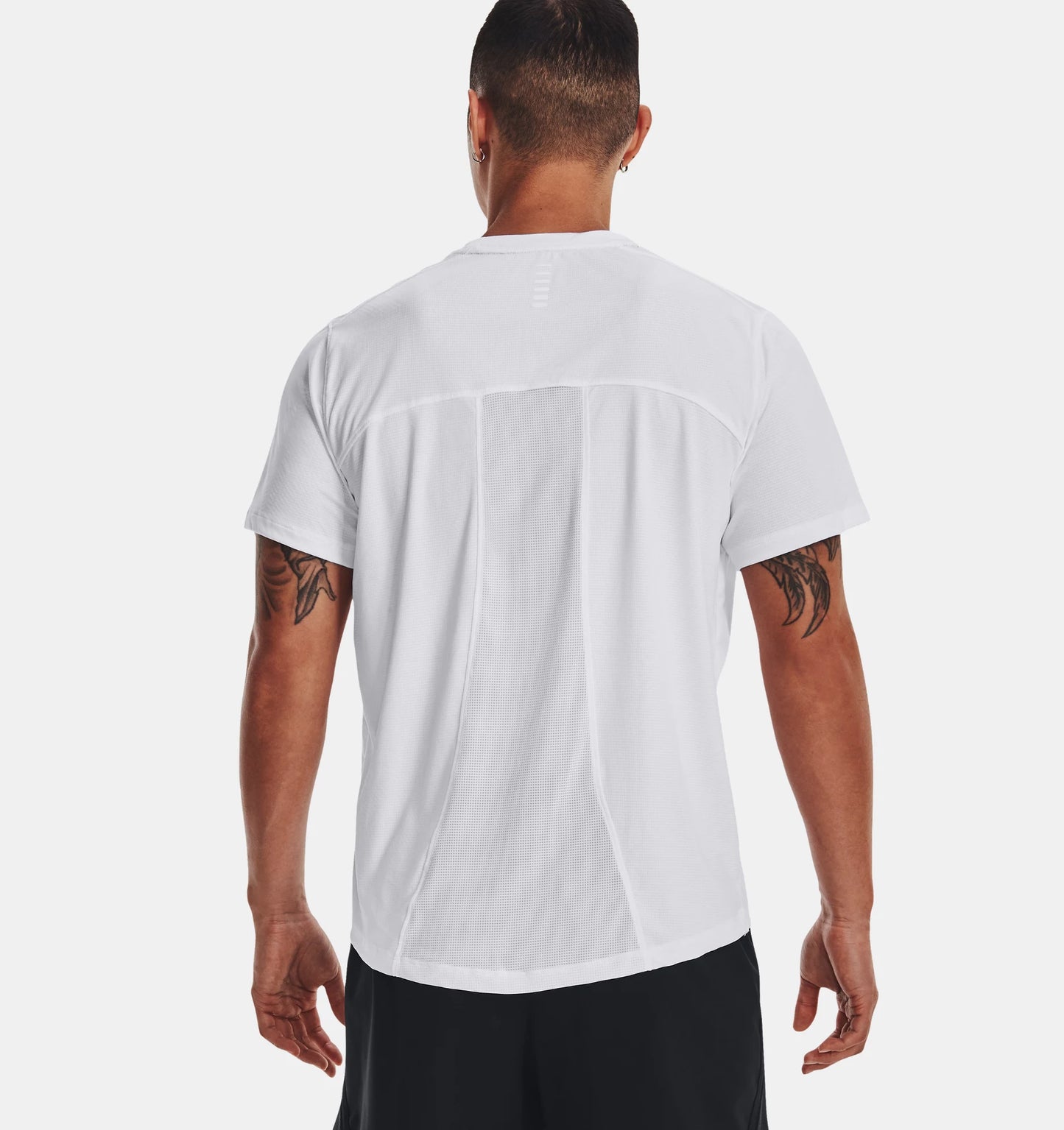 Under Armour UA Coolswitch Run SS T-Shirt 'White' Reflective
