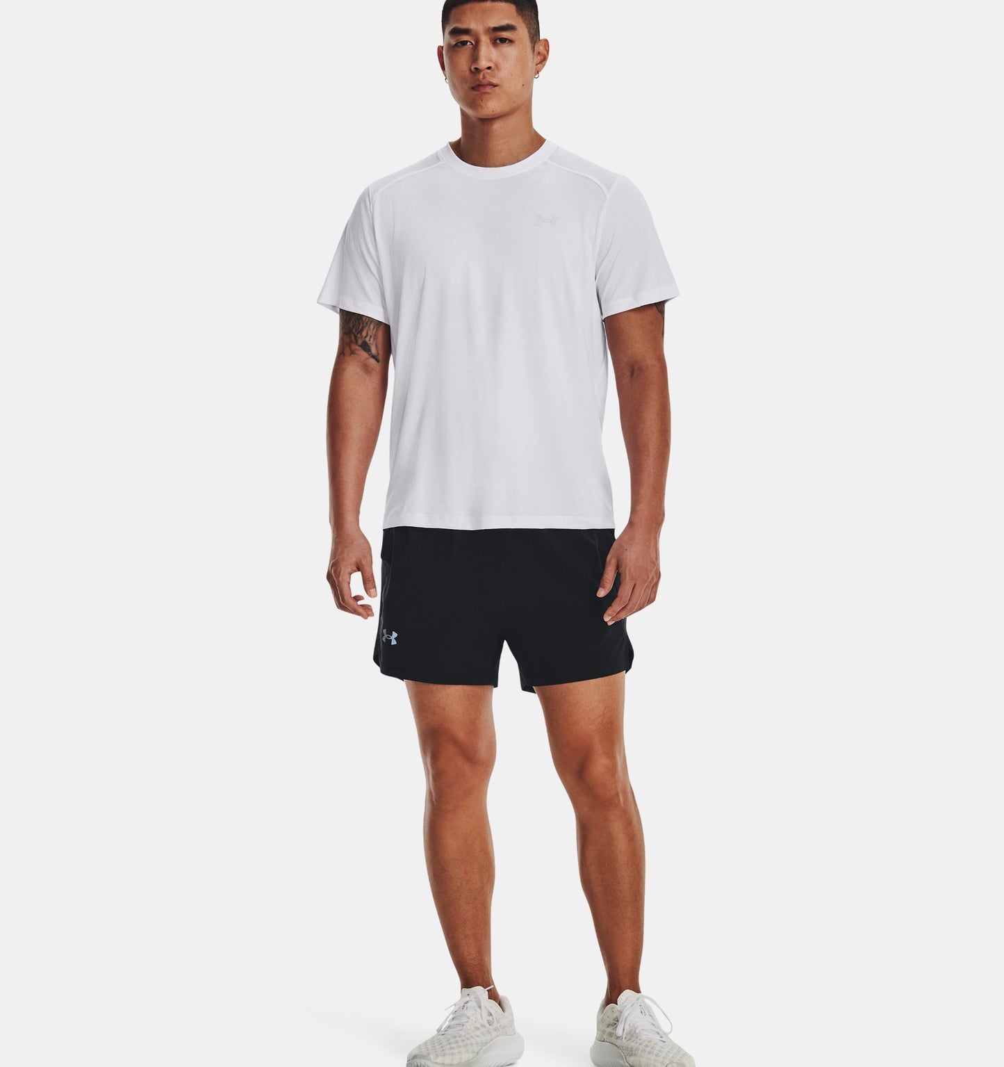 Under Armour UA Coolswitch Run SS T-Shirt 'White' Reflective