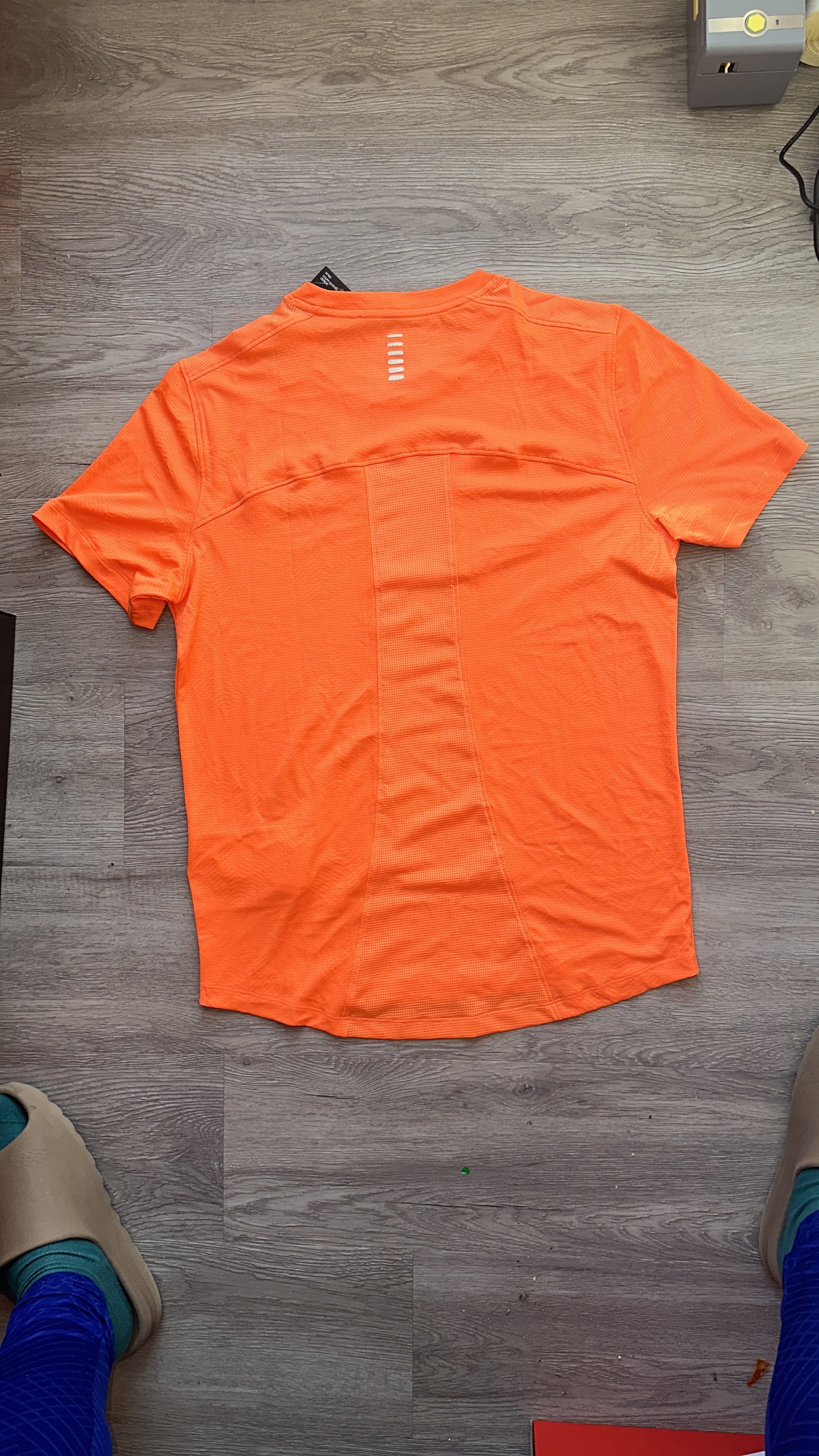 Under Armour UA Coolswitch Run SS T-Shirt 'Orange' Reflective